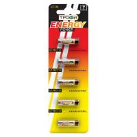 Элемент питания алкалиновый A27-5BL для пультов сигнализаций (блист.5шт) Трофи C0034939