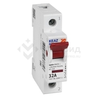 Выключатель нагрузки модульный 1п 32А OptiDin BM63PL-132-УХЛ3 (ВМ63PL) КЭАЗ 328155