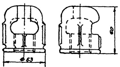 Муфта крепления трубы 3/4" к пестику КС-031