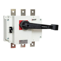 Рубильник-выключатель 3п 400А с рукояткой управления для прямой установки PowerSwitch PROxima EKF psds-400-3