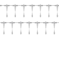 Разветвитель-шина для уличных гирлянд Professional (1 вход 20 выходов) бел. ПВХ Neon-Night 315-407