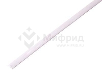 Трубка термоусадочная ТУТ нг 4.0/2.0 бел. 1м Rexant 20-4001