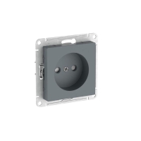 Розетка AtlasDesign 16А без заземл. защ. шторки быстрозажим. клем. механизм грифель SE ATN000749S