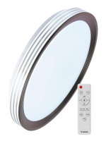 Светильник светодиодный PREMIUM AFINA 75Вт 230В 3000-6500К 6000лм IP40 485х90мм настенно-потолочный управляемый с пультом ДУ КОСМОС KSAfin75W