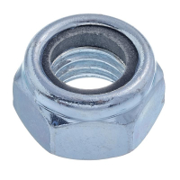 Гайка самостопорящаяся М 12 DIN 985 цинк (уп.2шт) европодвес СТРОЙМЕТИЗ 3040071