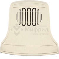 Звонок проводной Царь-колокол соловей 220В 80-90дБА бел. МОНОМАХ ЦР-05