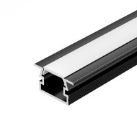 Профиль PDS-FS-2000 ANOD BLACK L2000 алюм. Arlight 040734