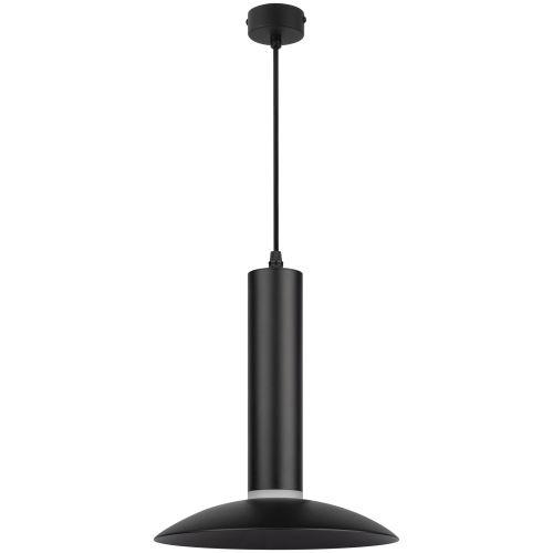 Светильник подвесной (подвес) PL14 BK MR16 GU10 потолочный цилиндр черн. Эра Б0061363
