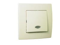 Выключатель 1-кл. Lillium с подсветкой Makel 32010021