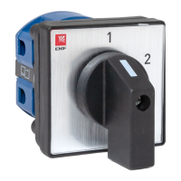 Переключатель кулачковый ПК-1-51 1п 25А "1-2" IP65 EKF pk-1-51-25-65