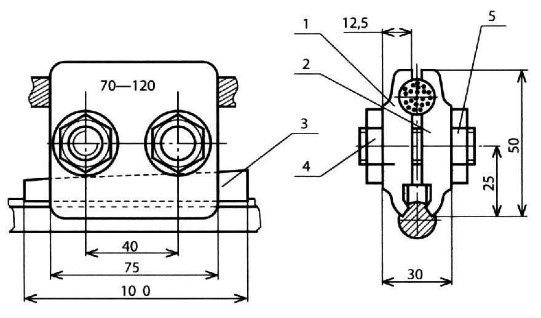Зажим питающий КС-053
