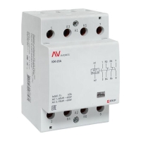Контактор модульный КМ 63А 2NO+2NC 230В AC (3 мод.) AVERES EKF km-av-3-63-22-230V