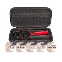 Пресс-клещи с набором матриц CTD+5 серия QUICK PRO КВТ 101859