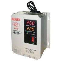 Стабилизатор напряжения АСН-2000 Н/1-Ц Lux 1ф 2кВт IP20 настен. релейный с двумя розетками Ресанта 63/6/15
