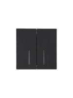 Выключатель 2-кл. с индик. СП ZIMA IP20 10А безвинт. зажим черн. бархат LEZARD 704-4288-112QC