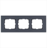 Рамка 3-м G-Glass стекло маренго Jasmart G1003GC