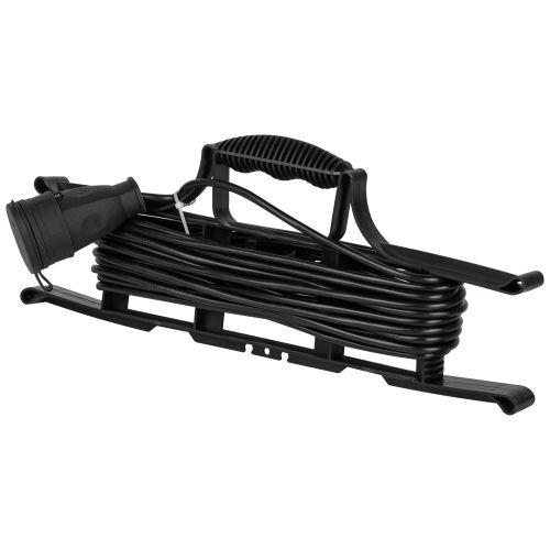 Удлинитель-шнур на рамке 1х10м без заземл. ПВС 2х0.75 GREEN LINE FR-6-10m Эра Б0065090