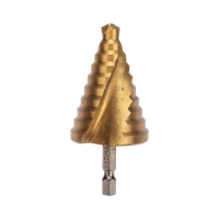 Сверло по металлу ступенчатое 9.0-36.0мм "ТИТАН" Kranz KR-12-6614