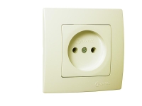 Розетка Lillium без заземл. Makel 32010022