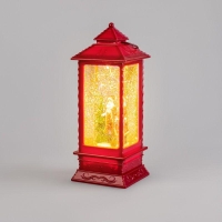 Фонарь декоративный Дед Мороз 1LED тепл. бел. 1.5Вт IP20 эффект снегопада с подсветкой Neon-Night 501-062