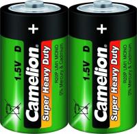 Элемент питания солевой D/R20 R20P-SP2G 1.5В SR-2 (уп.2шт) Camelion 1662