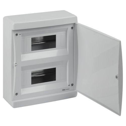 Корпус навесной COMFORT ЩРН-П-18 IP41 пластик. бел. Эра Б0067255
