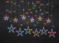 Гирлянда 93 678 NGF-D025-01 (бахрома звезды RGBY 138 2.5х0.6м IP20 TR) Navigator 93678
