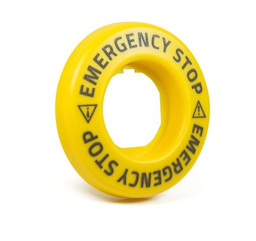 Табличка аварийной кнопки с подсветкой светодиодной 24В AC/DC EMAS BET60LED2