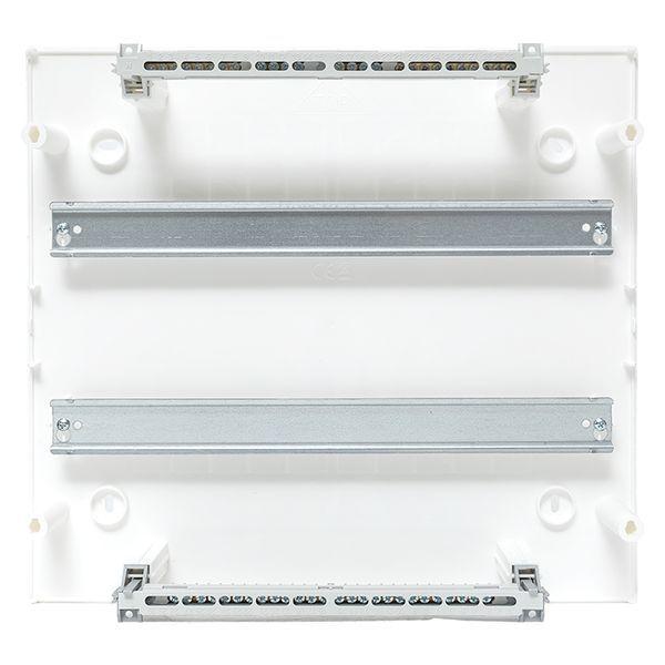 Щит распределительный навесной Unix 2х18мод. IP41 бел. дверь PROxima EKF ux-2x18-nw