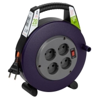 Удлинитель в закрыт. корпусе 4х20м без заземл. 6А с выкл. BPx-4-2x0.75-20m ПВС 2x0.75 Эра Б0052924