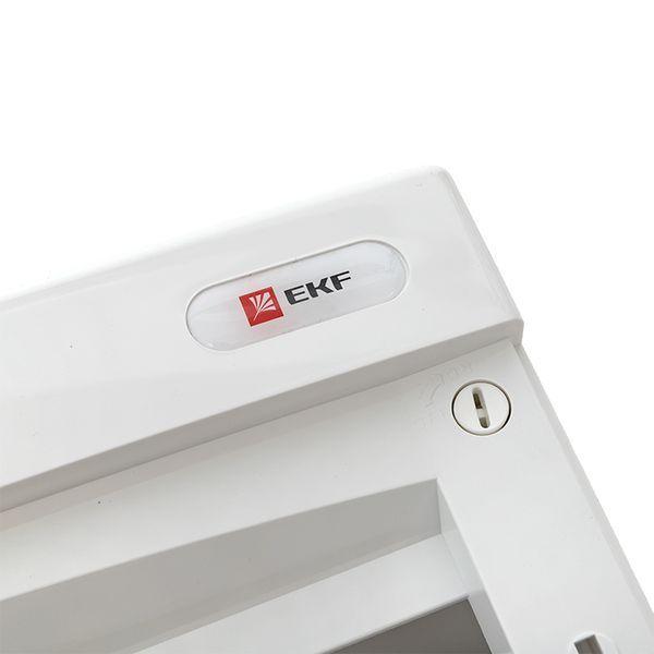 Щит распределительный навесной Unix 4х12мод. IP41 бел. дверь PROxima EKF ux-4x12-nw