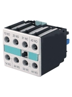 Блок-контакт 3RH1921-1FA11 1НО+1НЗ для контакторов типоразмеров S0…S12 фронтальный винт. клеммы IP20 Электротехник ET014823