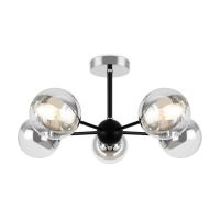 Светильник Sonnet 40Вт E14х5 IP20 подвесной Freya FR5271PL-05B