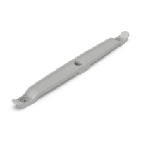 Держатель плоского кабеля двусторонний для прямого монтажа на 12 мест в гофроящике сер. (уп.210шт) Промрукав PR13.02705