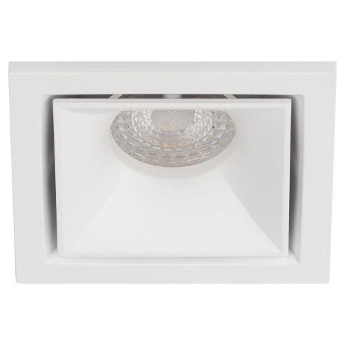 Светильник алюминиевый KL101 WH MR16 GU5.3 встраив. бел. ЭРА Б0055586