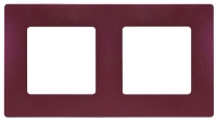 Рамка 2-м Etika сливовый IEK 672562