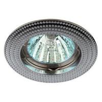 Светильник KL55 CH литой MR16 12В/220В 50Вт хром ЭРА Б0017099