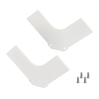 Заглушка ARH-V-DUAL-HID WHITE глухая алюм. Arlight 035647