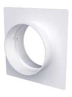 Площадка торцевая SKNPO фланец d100 соединитель обр. клапан 150x135 пластик ERA 10SKNPO