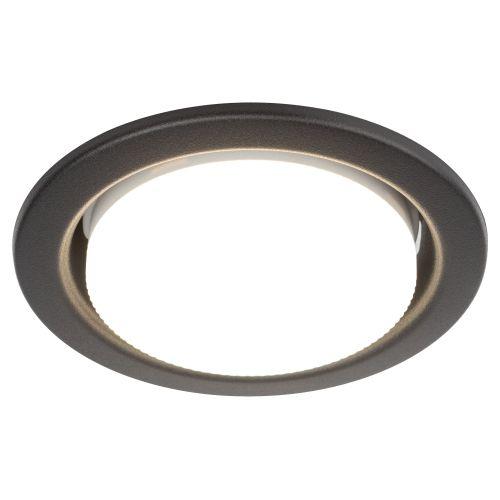 Светильник точечный KL35 SBK GX53 встраив. (к) черн. матов. ЭРА Б0055813