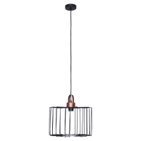 Светильник "Манго" 212 НСБ 01-60-172 Е27 (ИМ) подвесной медь черн. муар Элетех 1005405084