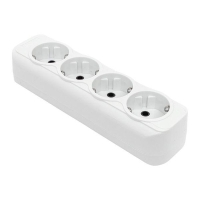 Колодка удлинителя 4-м с заземл. 16А Эксперт 3.5кВт EKF AKB16-4