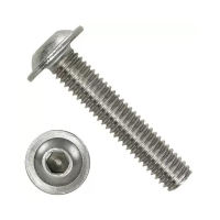 Винт с полукруглой головкой М4х40 DIN 7985 оцинк. (уп.9шт) Tech-Krep/Zitar 126571