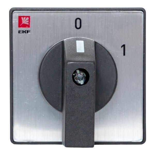 Переключатель кулачковый ПК-1-12 2П 25А "0-1" EKF pk-1-12-25