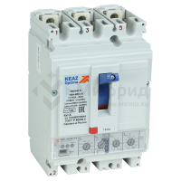 Выключатель автоматический 3п 250А диапазон уст. 100...250А 40кА OptiMat D250N MR1 У3 КЭАЗ 137335