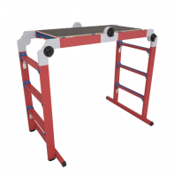 Антиток Лестница-стремянка-подмиость трансформер стеклопластиковая ЛСПТД-1,0 П 247370