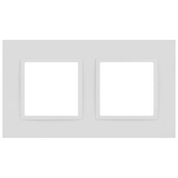 Рамка 2-м Elegance 14-5012-01М Classic для розеток и выключателей матов. бел. Эра Б0065824