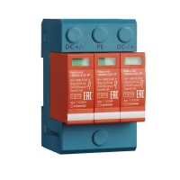 Устройство защиты от импульсных перенапряжений РИФ-Э-I+II 1000DC/6.25-3P Стример 113004