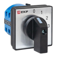 Переключатель кулачковый ПК-1-101 1п 10А "0-1-2-3" EKF pk-1-101-10