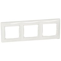 Рамка 3-м Valena горизонт. бел. IEK 774453